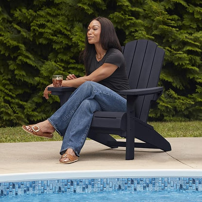 Keter Kiawah Adirondack Chair - Midnight