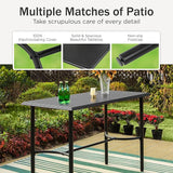 PHI VILLA 5 PCS Outdoor Counter Height Table and Chairs - Photo 6