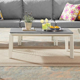 Modway EEI-3570-WHI Riverside Coffee Table, White - Photo 2