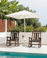 Ciokea Outdoor Rocking Chair, HDPE Porch Rocking Chairs for Outside - Photo 7