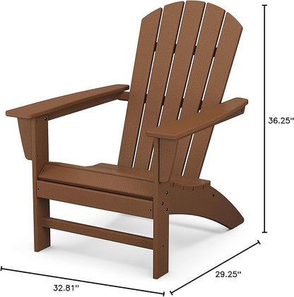 POLYWOOD Nautical Adirondack Chair