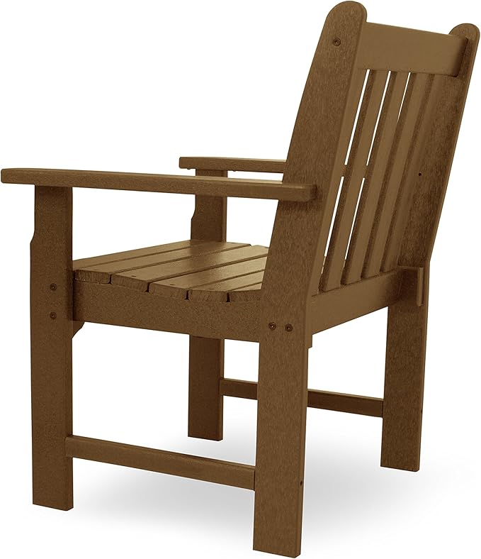 POLYWOOD Vineyard Arm Chair, Teak