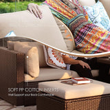 NICESOUL 29.3" High-Back Modern Luxury Patio Corner Sofa, Outdoor Furniture Piece Wide Deep Seat - Photo 3
