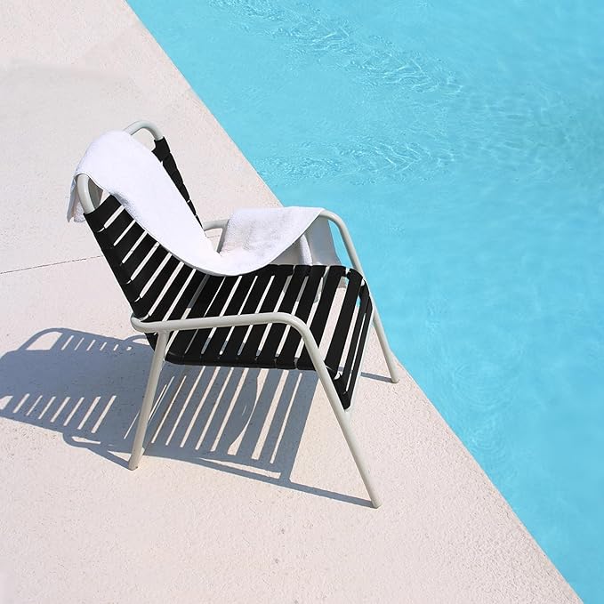 Vinyl Straps for Patio Chair Repair Kit 2'' Wide 10 Ft Long Replacement Straps + 10 Free Rivets for Outdoor Lawn - Photo 9