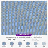 PURPLE LEAF Patio Chaise Lounge Set for 2 Outdoor Chaise Lounger Chair with Aluminum Frame and Easy-to-Move Wheels Pool - Photo 5