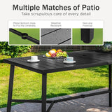 PHI VILLA 7 Piece Outdoor Bar Set - Photo 5