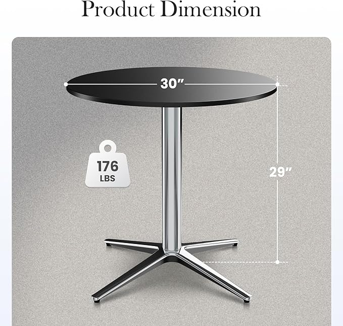 Sophia & William 30" Round Bistro Table - Photo 2