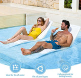 in Pool Lounge Chairs, Pool Lounger for Sun Shelf, Waterproof Patio Furniture with Weather-Resistant Design - Photo 5