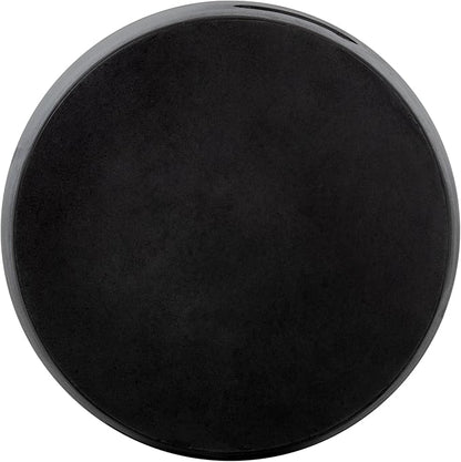 Safavieh Outdoor Zuri Black Modern Concrete Round Accent Table