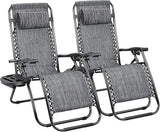 Devoko Patio Zero Gravity Chair Outdoor Folding Adjustable Reclining Chairs Pool Side Using Lawn Lounge Chair with - Photo 10