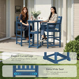 Ciokea 3-Pcs Bistro Table and Chairs - Photo 6