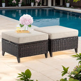 Joyside Patio Ottoman Set of 2 - Photo 1