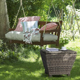 VINGLI Outdoor Side Table with Storage - Photo 2