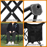 G GOOD GAIN Portable Soccer Bench - Team Bench Soccer 4 Seats with Bag, Sideline Folding Bench - Photo 7