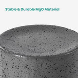 SUNBURY Concrete Side Table Set of 2, Outdoor Side Table Nesting for Patio, Outdoor Accent End Patio in Spotted - Photo 7