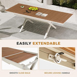 Grand patio Expandable Patio Dining Table - Photo 6