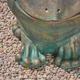 Garden Stool, Plant Stool or Frog Table for Garden, Front Porch, Patio, Outside, Indoor, Lightweight Concrete - Photo 4