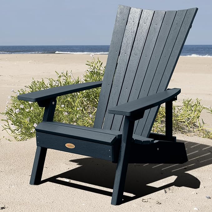 Highwood Manhattan Beach Adirondack Chair, Federal Blue