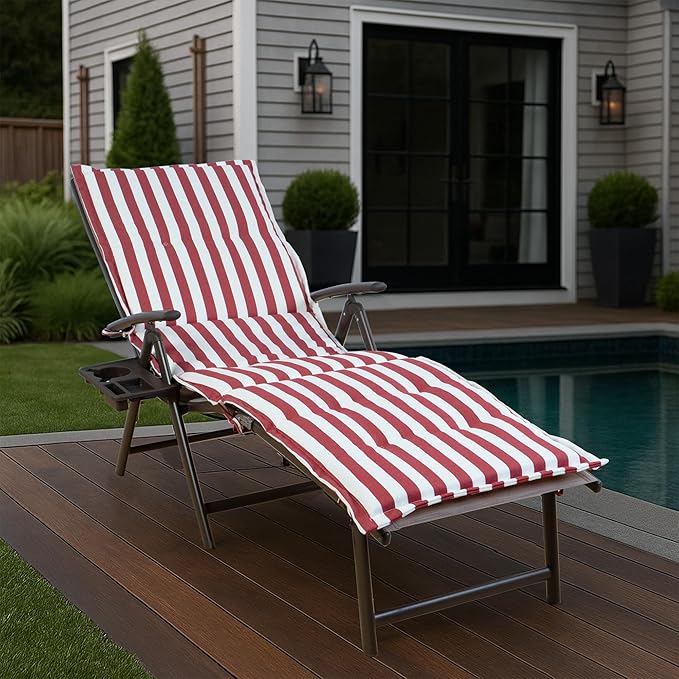 Kozyard Cozy Aluminum Reclining Lounge Chair - Perfect for Beach, Yard, Pool, Deck - Photo 7