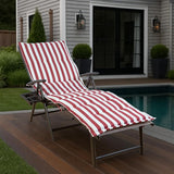 Kozyard Cozy Aluminum Reclining Lounge Chair - Perfect for Beach, Yard, Pool, Deck - Photo 7