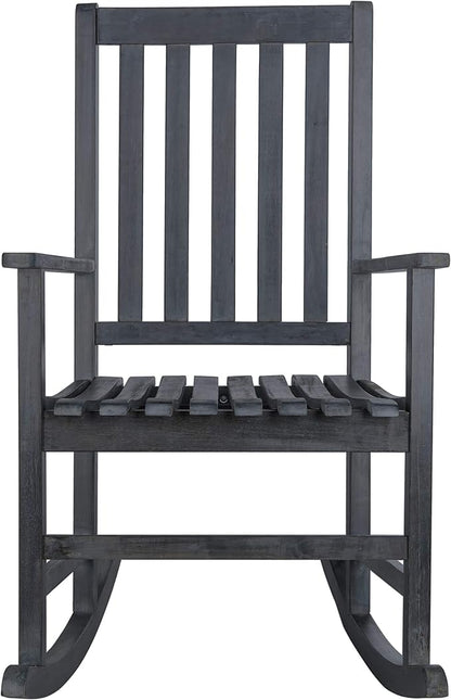 SAFAVIEH Outdoor Collection Barstow Teak Rocking Chair