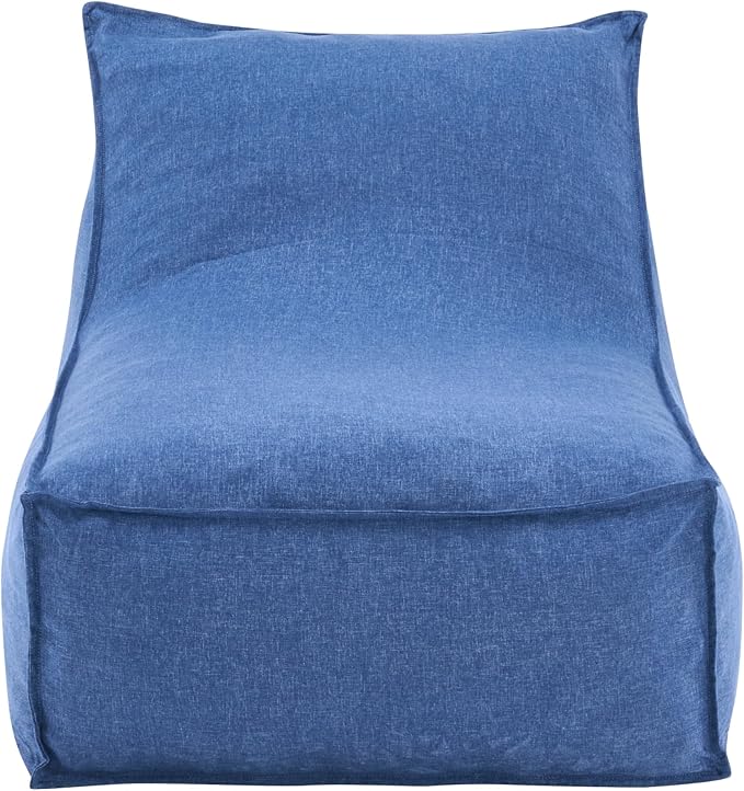 Christopher Knight Home Venny 48" L Outdoor Bean Bag Chair Set of 2, Fabric Bean Bag Chair for Adults and Kids - Photo 5