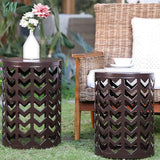 Y&M Nesting Side Table, Set of 3 Stacking Coffee Table for Living Room, Indoor End Tables - Photo 7