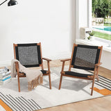 Verano Garden Mid Century Modern Accent Armchair Set of 2 - Photo 8