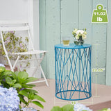 HFHOME Set of 3 Heavy-Duty Round End Table, Side Table, Coffee Table for Indoor Multifunctional Use - Photo 4
