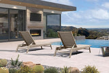 PURPLE LEAF Outdoor Chaise Lounge 2 Pieces Chair Patio Aluminum Recliner for Poolside with Adjustable Backrest Chairs - Photo 3
