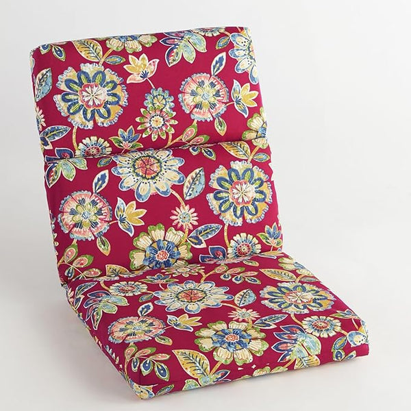 BrylaneHome Universal Chair Cushion - 45.75”L x 22”W x 2.75”H - Patio & Outdoor - Water - Photo 1