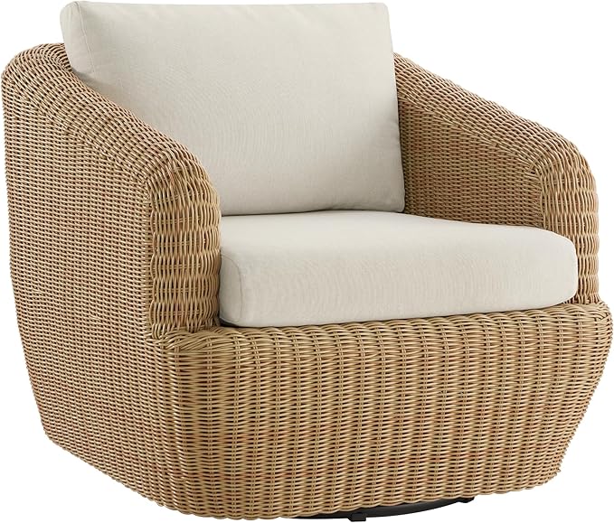 CHITA 6 Pieces Patio Wicker Furniture Set, Outdoor Rattan Bistro Set with Removable Thickened Cushions, Fully Assembled - Photo 4