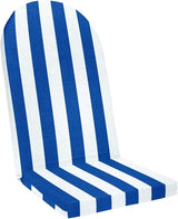 BrylaneHome Adirondack Chair Cushion - 44" L x 18" W x 2" H - Patio & Outdoor - Water - Photo 1
