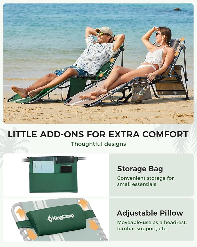 KingCamp Tanning Chair with Face Hole - Photo 6