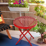 VINGLI Patio Folding Side Table - Photo 7