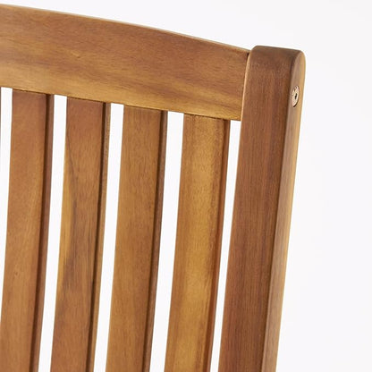 Christopher Knight Home Arcadia Courtyard Outdoor Gardern Rocking chairs, 23 "W x 32 "D x 43.5 "H, Teak