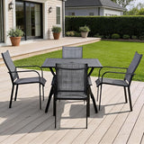 Patio Chairs Set of 4, Outdoor Dining Chairs Set of 4 - Photo 8