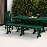 WestinTrends Malibu 65" Outdoor Dining Bench - Photo 4