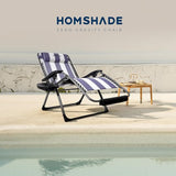 HOMSHADE XXL Zero Gravity Chair with Cushion, 33In Oversized Zero Gravity Lounge Chair - Photo 7