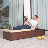 Patiorama Patio Chaise Lounge Chair, Sun Lounger - Photo 2