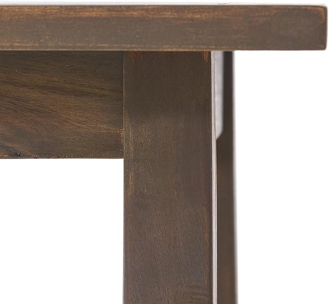 Christopher Knight Home Sadie Outdoor Acacia Wood Accent Table, Gray Finish