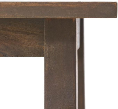 Christopher Knight Home Sadie Outdoor Acacia Wood Accent Table, Gray Finish