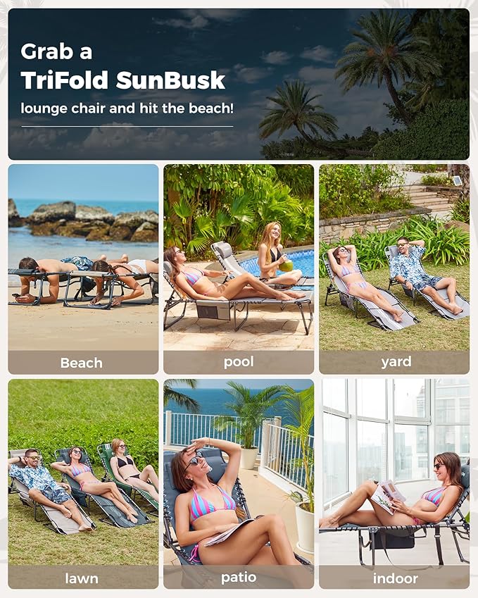 KingCamp Tanning Chair with Face Hole - Photo 7