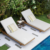 Set of 2 HDPE Outdoor Side Table, Weatherproof Small Outdoor Table for Adirondack - Photo 8