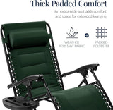Best Choice Products Oversized Padded Zero Gravity Chair, Folding Outdoor Patio Recliner - Photo 4