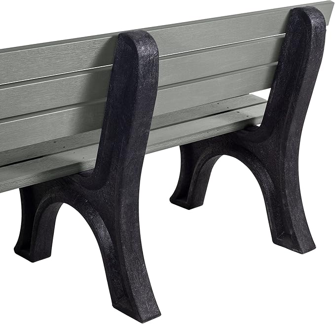 Sequoia Professional Aurora Park Bench, 6 ft, Coastal Teak
