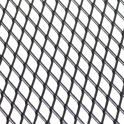 Sunnydaze Mesh Outdoor Curved Bench - Metal Patio Bench Set - Heavy-Duty Outdoor Seats for Backyard or Fire Pit - Black - Set of 4