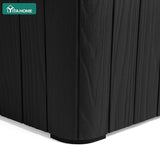 YITAHOME Resin Outdoor Deck Box, 11.5 Gallon Outdoor Storage Box with Removable Lid - Photo 6