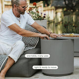 Veradek Outdoor Cooler Side Table - 2 in 1 - Designed for use as Outdoor Side Table, Patio Decor and Ice Chest - Photo 5