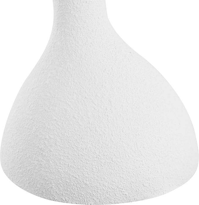 JONATHAN Y TBL1110C Boracay 19.75" Modern Minimalist Indoor/Outdoor Resin Drink Table, Pedestal, Contemporary, Mid-Century, Art Deco, Bohemian, Patio, Garden Room, Bathroom, Living Room, Frosted White